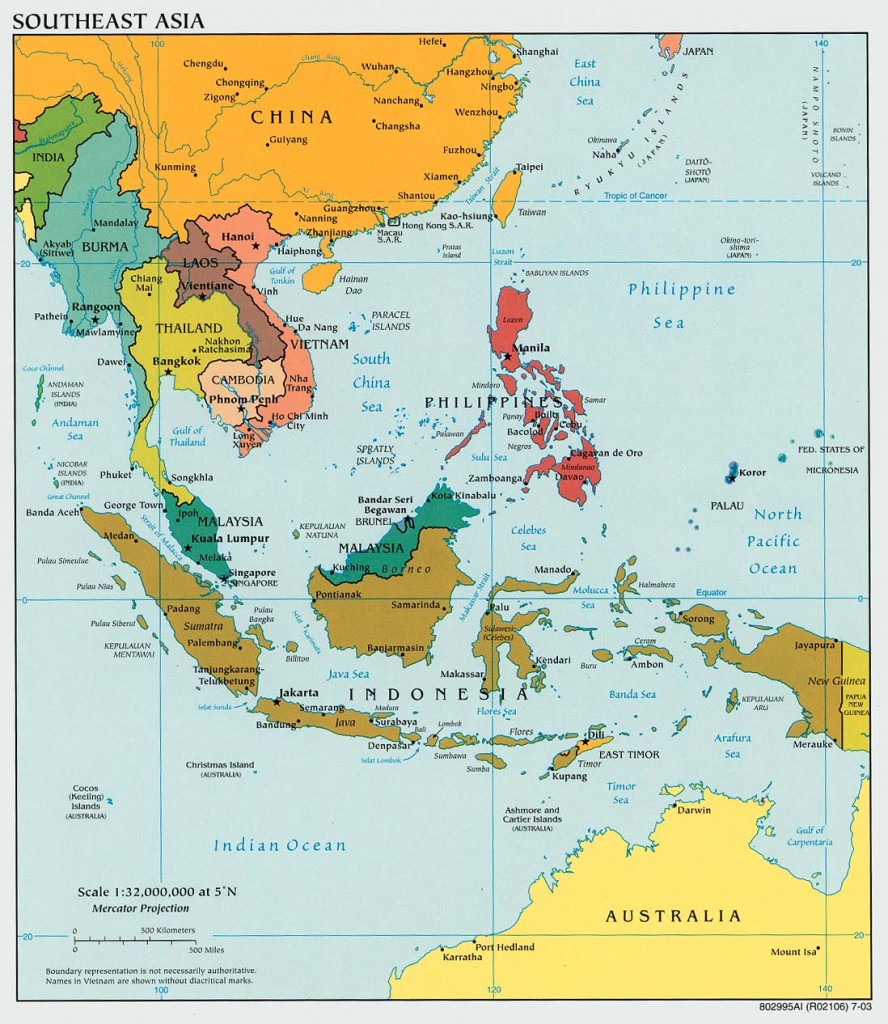 12 Free Maps Of ASEAN Countries Ase Anup