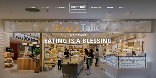 BreadTalk website capture