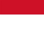 Indonesia flag & national emblem