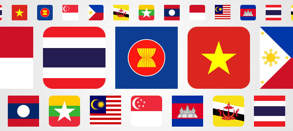 Free ASEAN icons sets