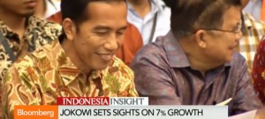 Indonesia's Jokowi targets 7% economic growth