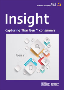 Insight report cover: "Capturing Thai Gen Y consumers"