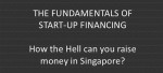 Funding a startup in Singapore