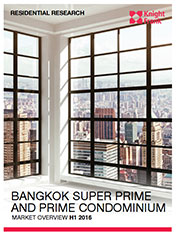 Bangkok super prime and prime condominium market overview - H1 2016 report