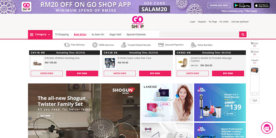 Top 10 e-commerce sites in Malaysia 2019 - ASEAN UP