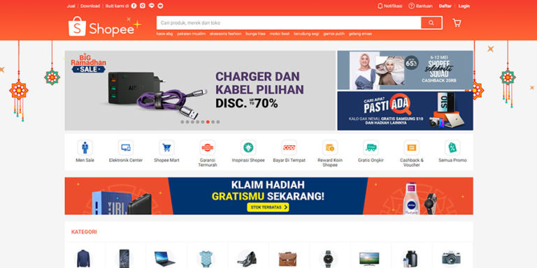 Contoh Promosi Shopee Mall Indo Imagesee 