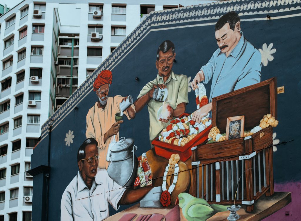 Street art in Singapore