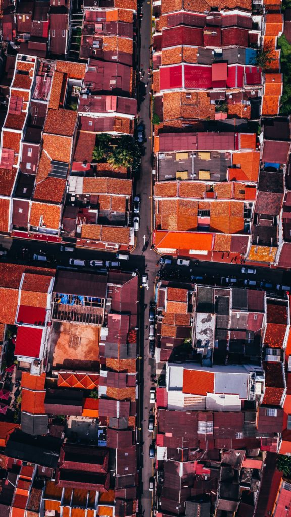 Chinatown seen from above